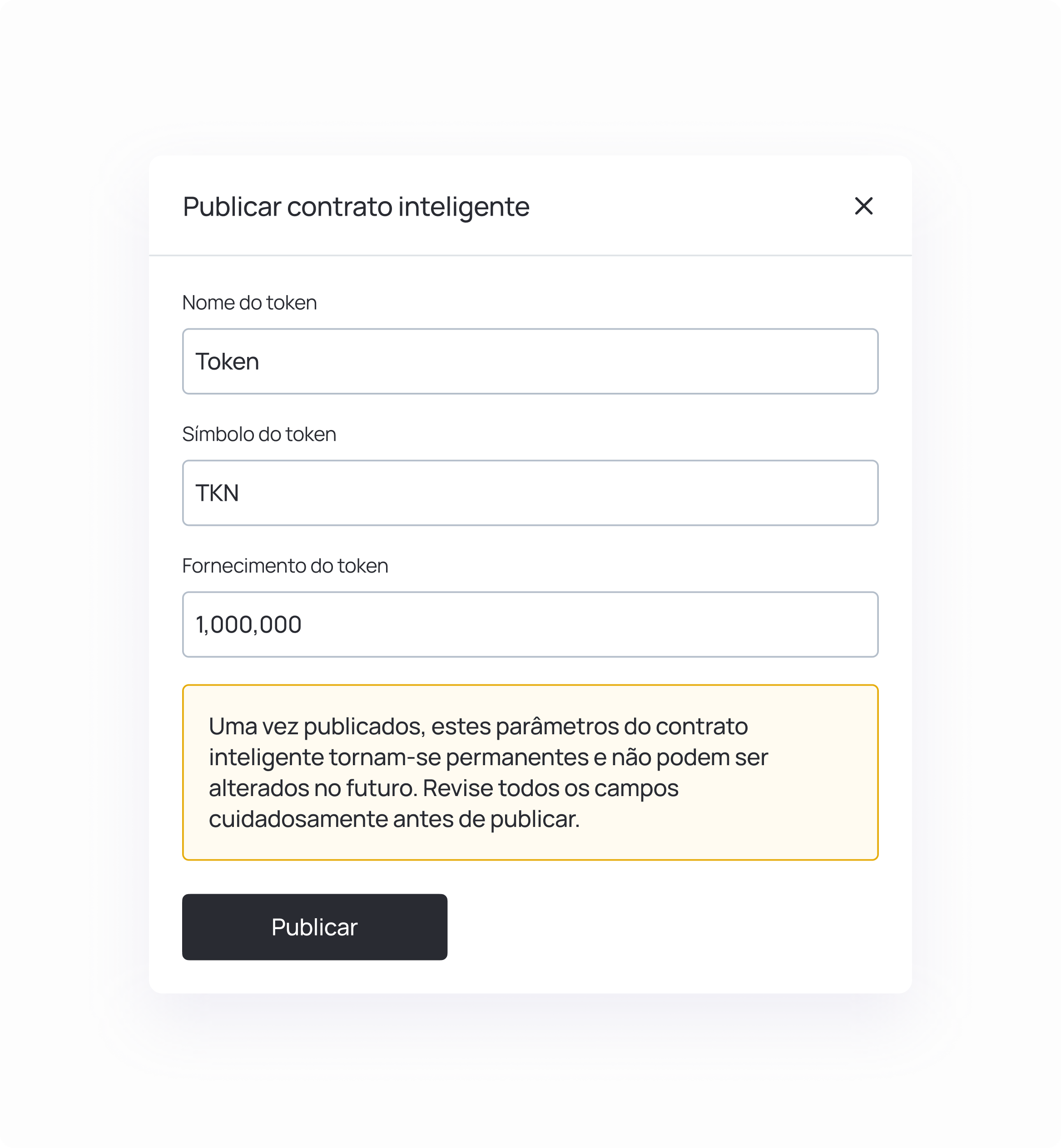 Blockchain-based smart contract generator for real estate tokens