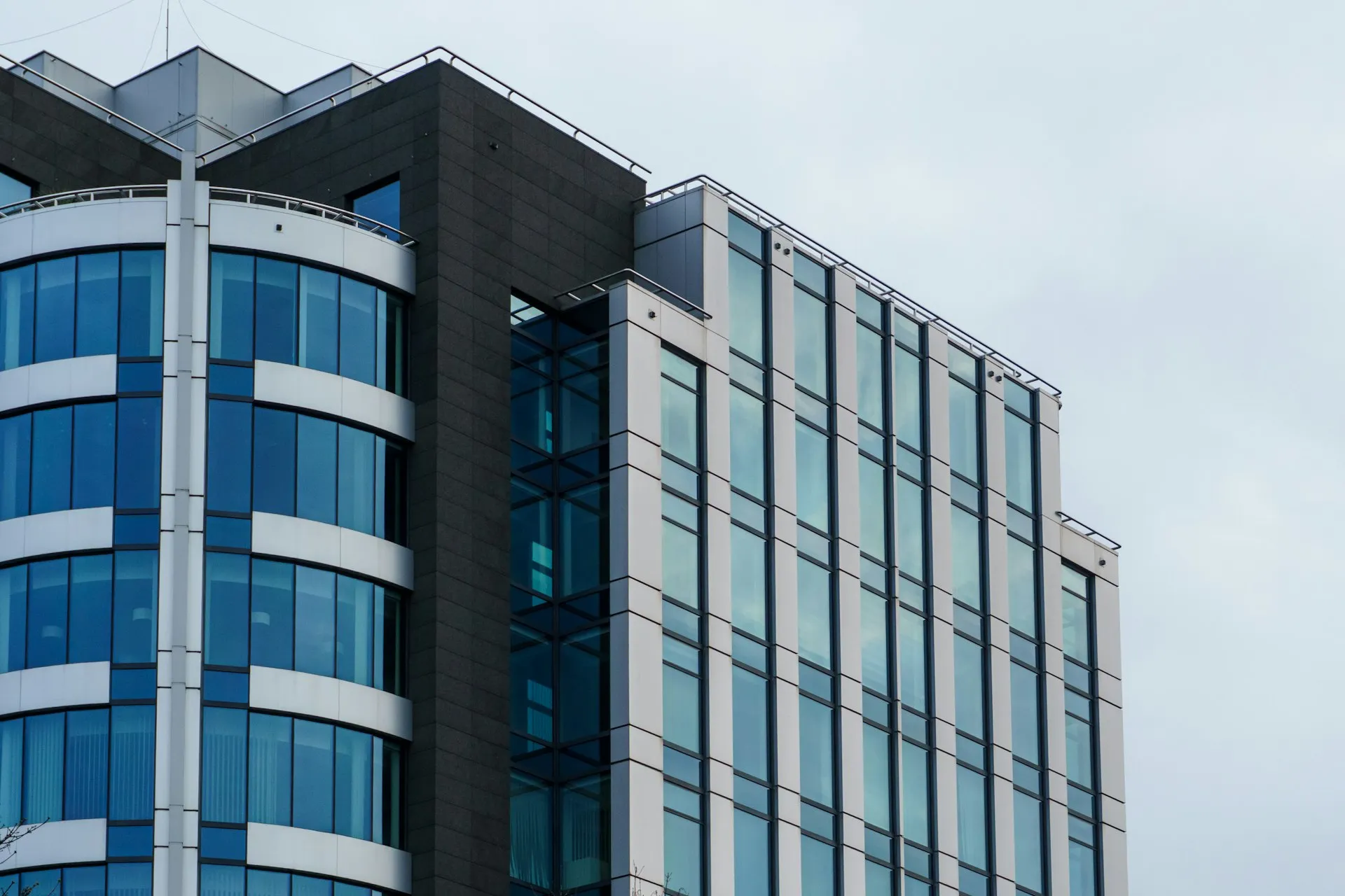 Modern office building in daylight