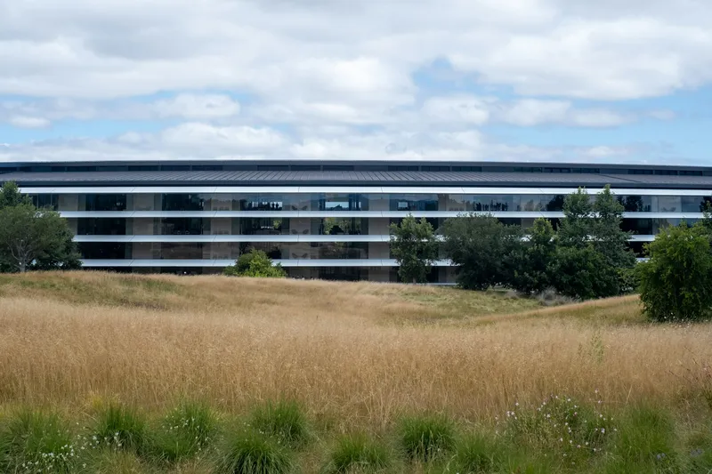 Bright modern office building exterior